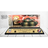 M60T SABRA TANK - 3D KVEZL MAKET PLAKET