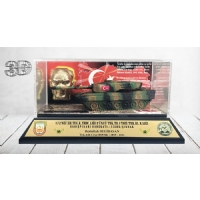 LEOPAR 2A4 TANK - 3D KVEZL MAKET PLAKET