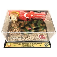 LEOPAR 2A4 TANK - 3D KVEZL MAKET PLAKET